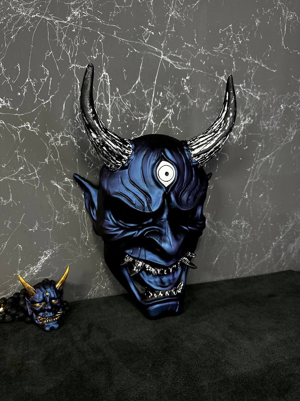 DBD Oni Mask Purple Chameleon