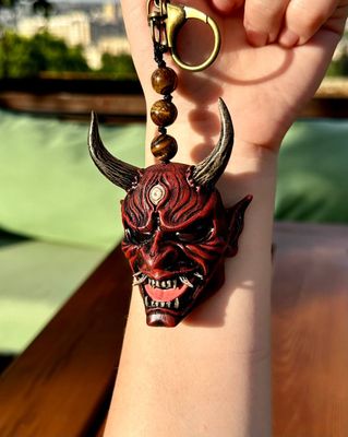 Japanese DBD Oni Keychain