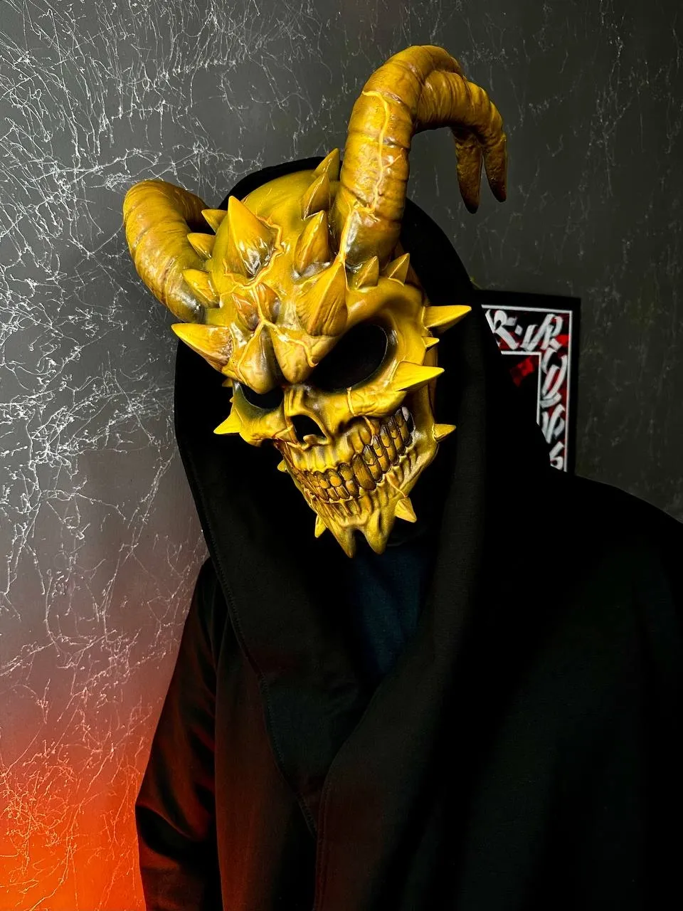 Death Wish Skull mask from PayDay