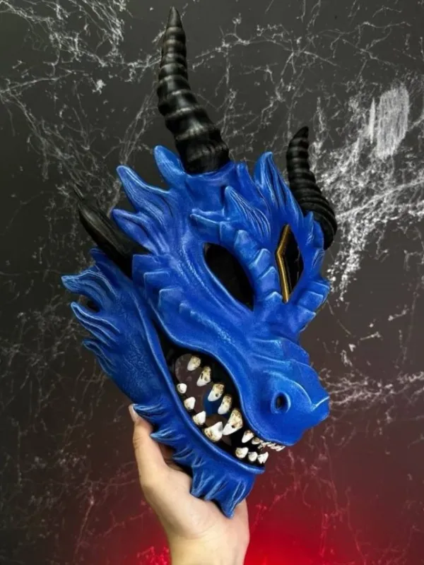 Blue Dragon mask