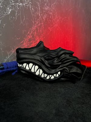 Black Wolf half mask