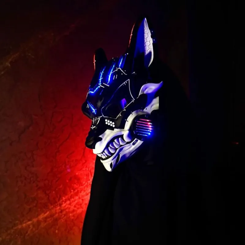 WorkshopRS | Custom Mask & Cyberpunk Techwear: Kitsune, Oni