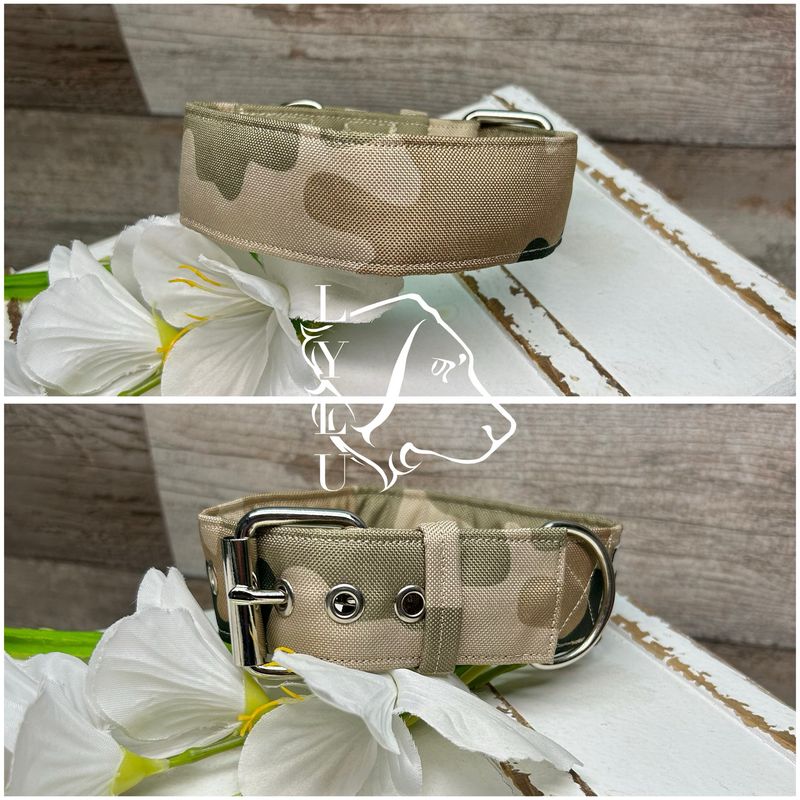 Halsband Camo Beige
