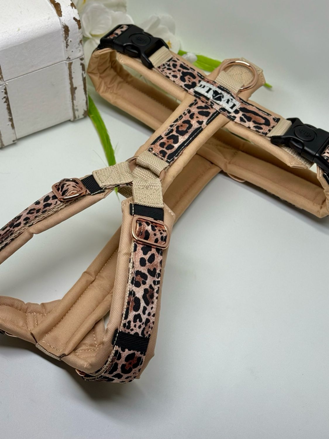 Hundegeschirr Premium, Gr. M, Leo