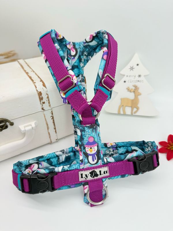 Hundegeschirr Basic Gr. S Pinguine