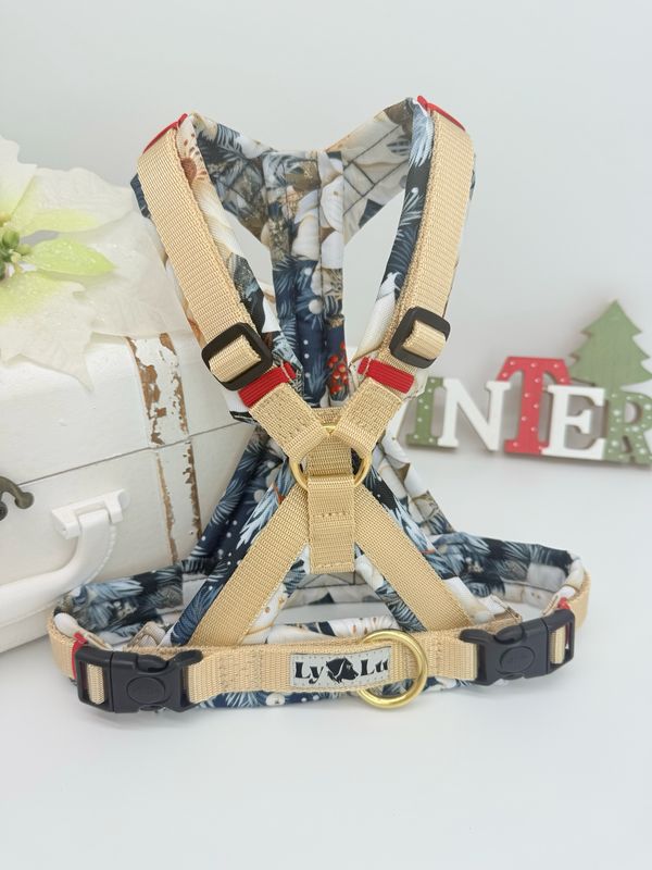 Hundegeschirre Basic Gr. S Sahara / Eisblume