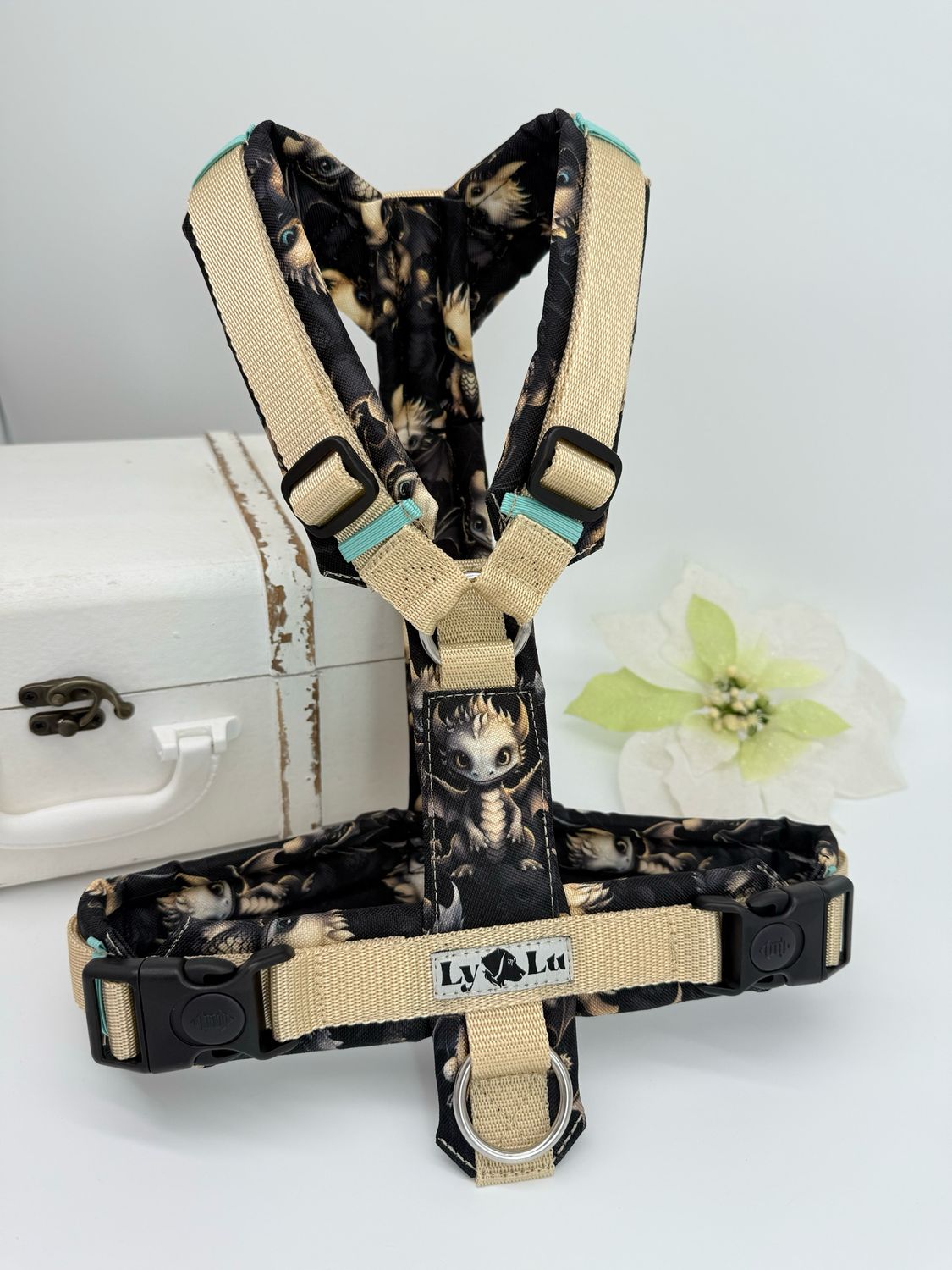 Hundegeschirr Basic Gr. M Sahara / Saphira