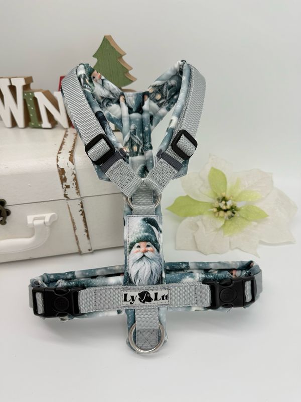 Hundegeschirr Basic Gr. S, Snow Gnome