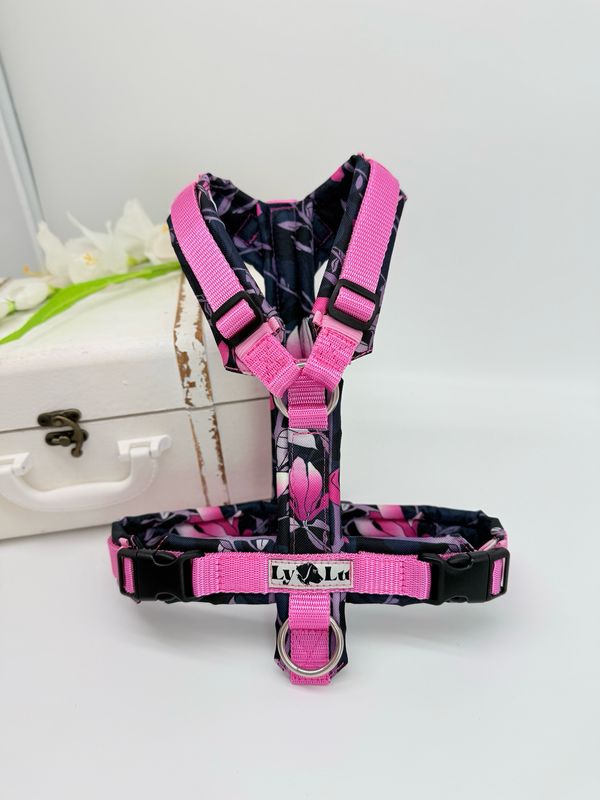 Hundegeschirr Basic Gr. S, Hellmauve / Magnolie