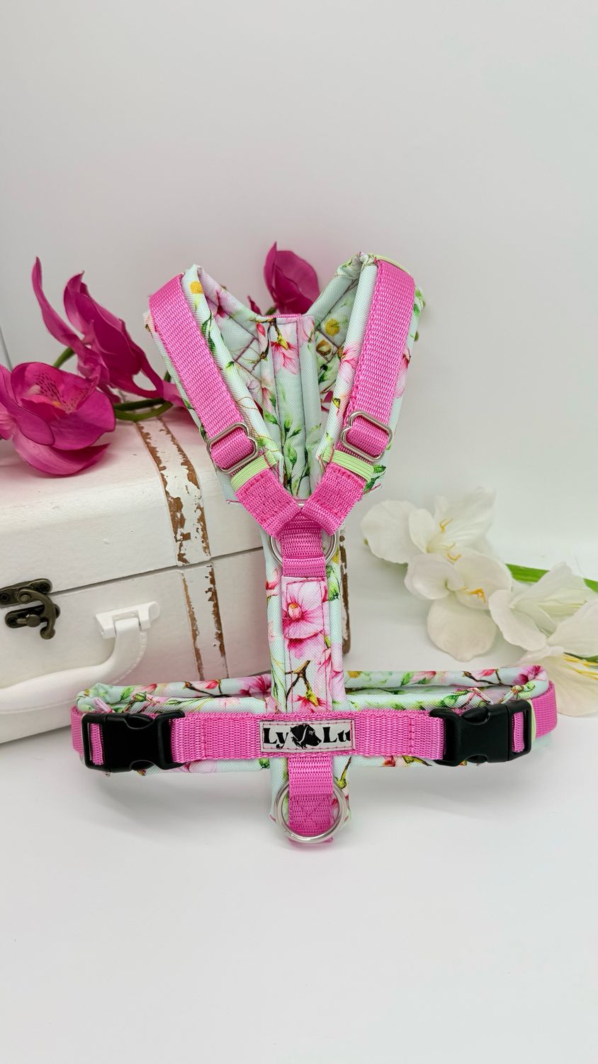 Hundegeschirr Basic Gr. S, Hellmauve / Spring Whispers