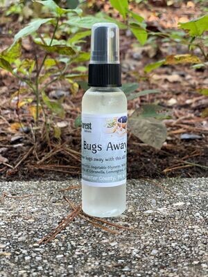 Keep the bugs away with this all natural bug spray!

