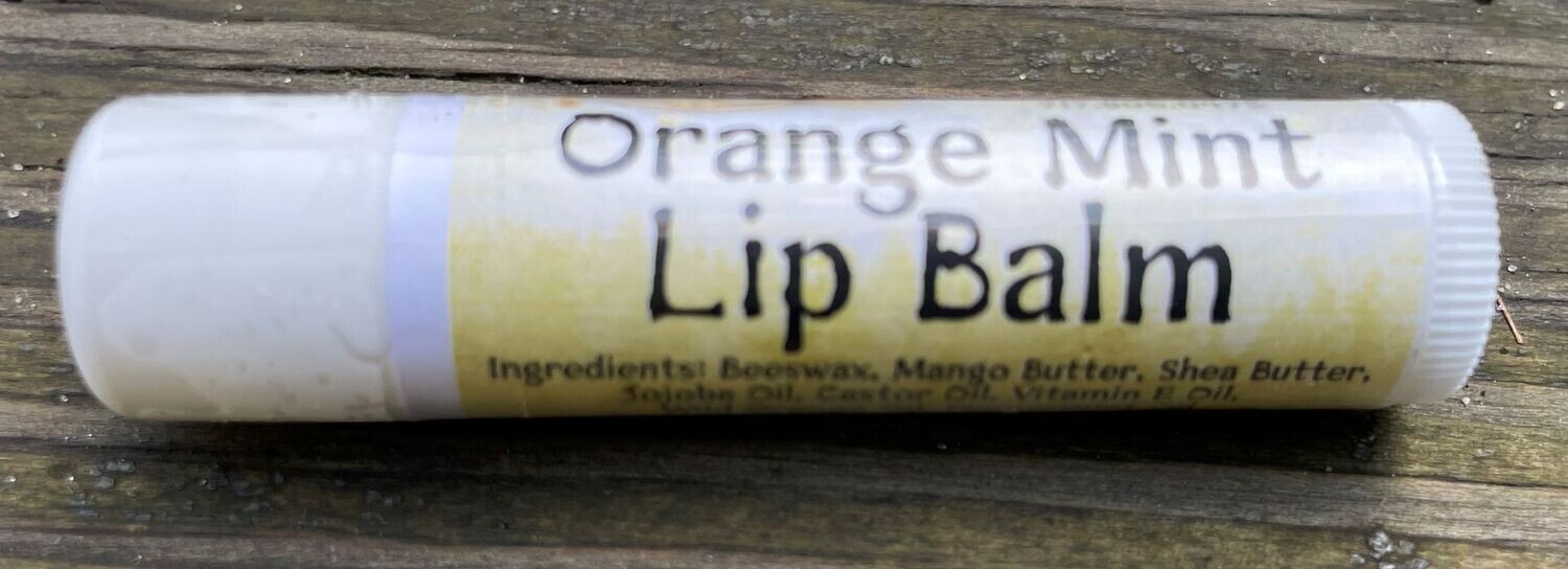 Orange Mint Lip Balm