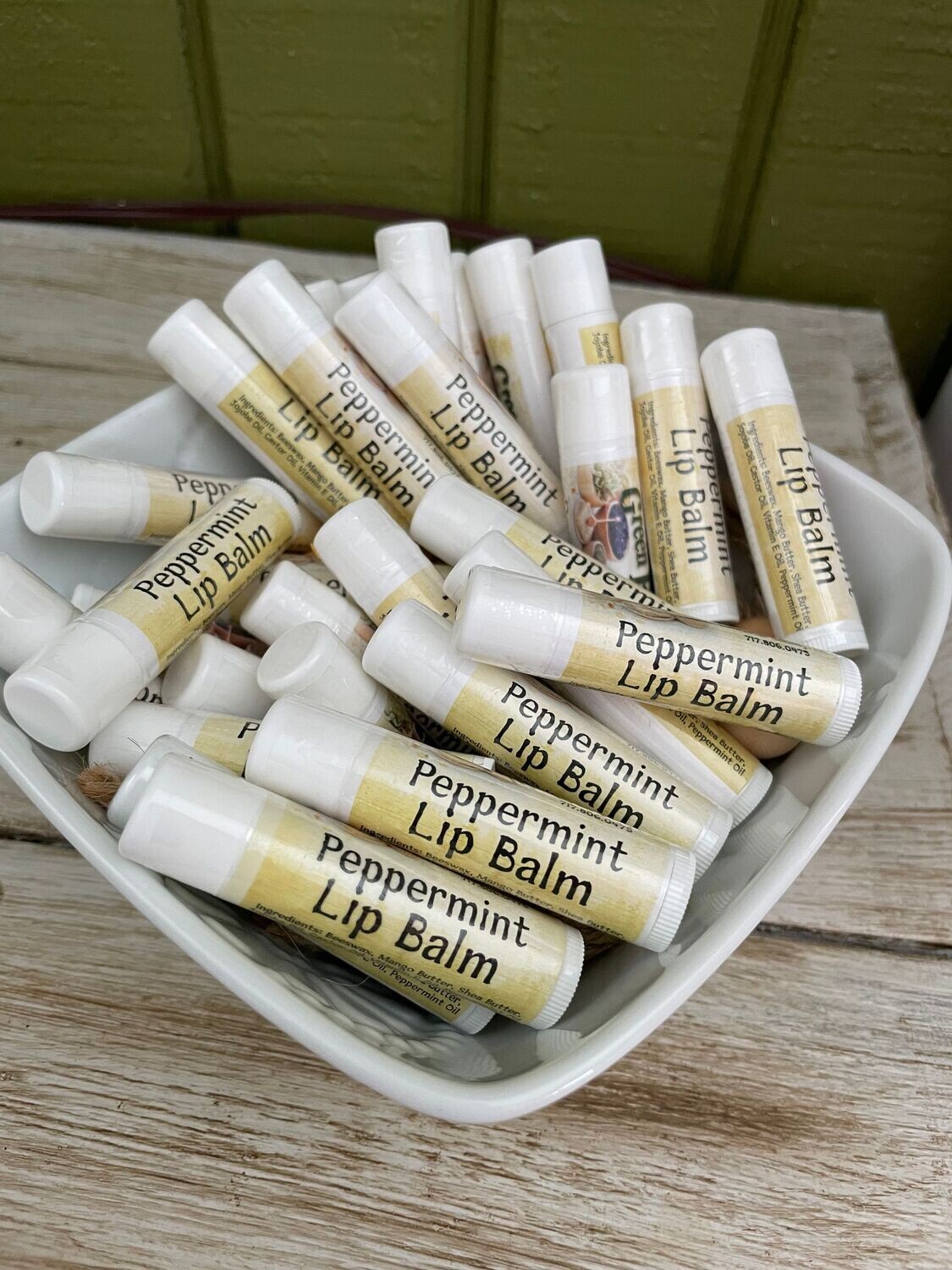 Peppermint Lip Balm