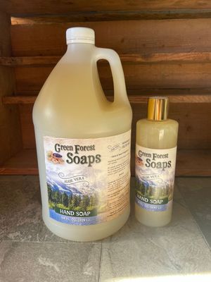 Rosemary Hand & Body Wash Our natural Rosemary soap is easy on skin, hard on dirt and grease.