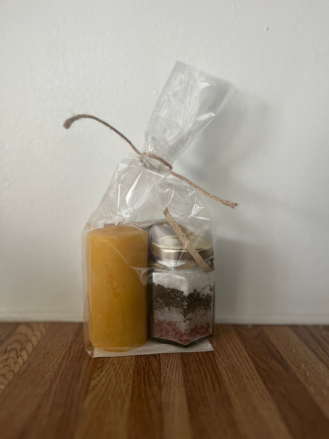 Candle and Foot Bath