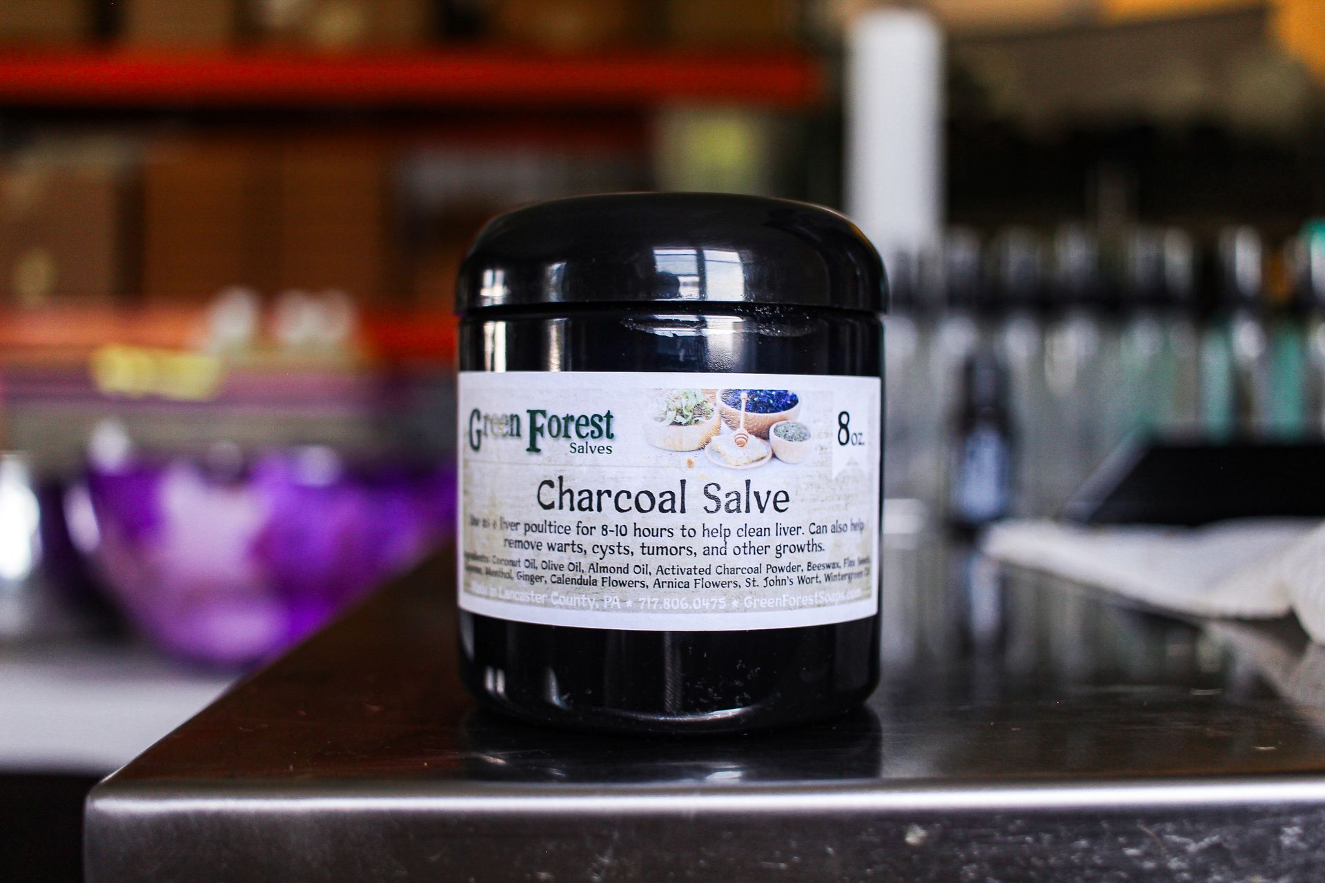 Use this as a liver poultice for 8-10 hours to help clean liver. Also, helps remove warts, cysts, tumors and other growths.