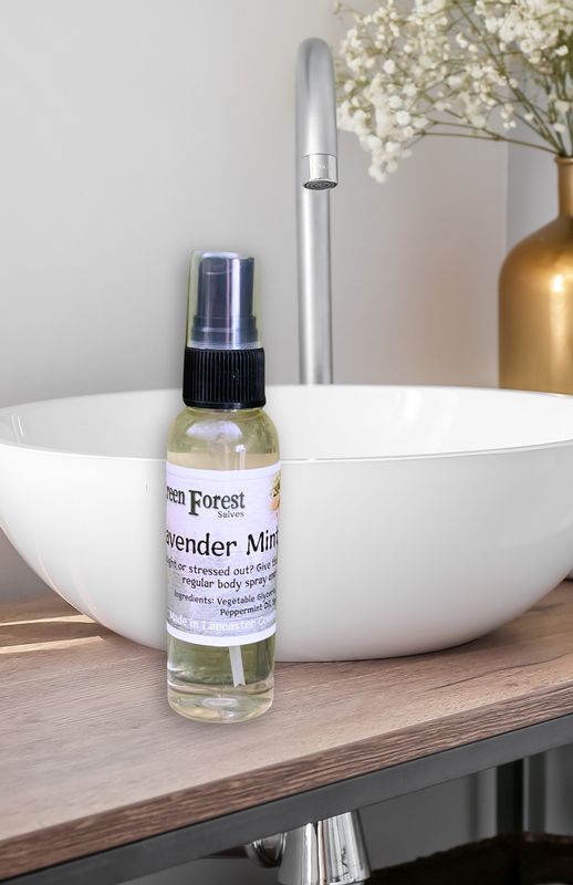 Feeling uptight or stressed out? Give this lavender spray a try or use it as a regular body spray to help stay calm all day

