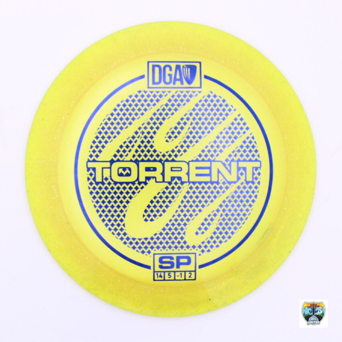 DGA SP Line Torrent, Manufacturer Weight Range: 173-174 Grams, Color: Yellow, Serial Number: 0006-0208