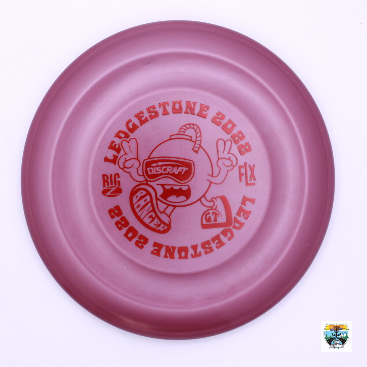 Discraft Big Z FLX Banger-GT Ledgestone Edition 2022, Manufacturer Weight Range: 170-172 Grams, Color: Purple, Serial Number: 0007-0044
