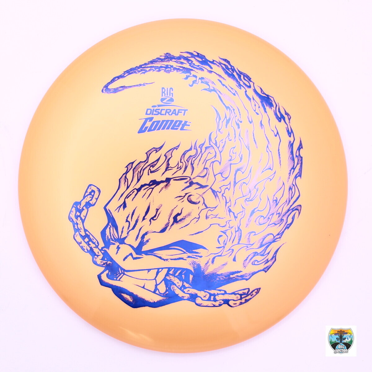 Discraft Big Z Comet, Manufacturer Weight Range: 177+ Grams, Color: Orange, Serial Number: 0001-1007