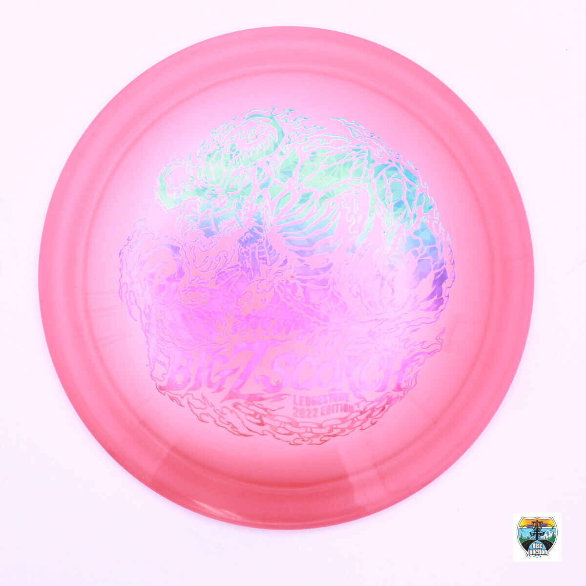 Discraft Big Z Scorch Ledgestone Edition 2022, Manufacturer Weight Range: 173-174 Grams, Color: Pink, Serial Number: 0007-0064