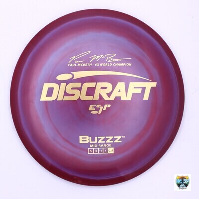 Discraft ESP Buzzz Signature Series Paul McBeth 6x