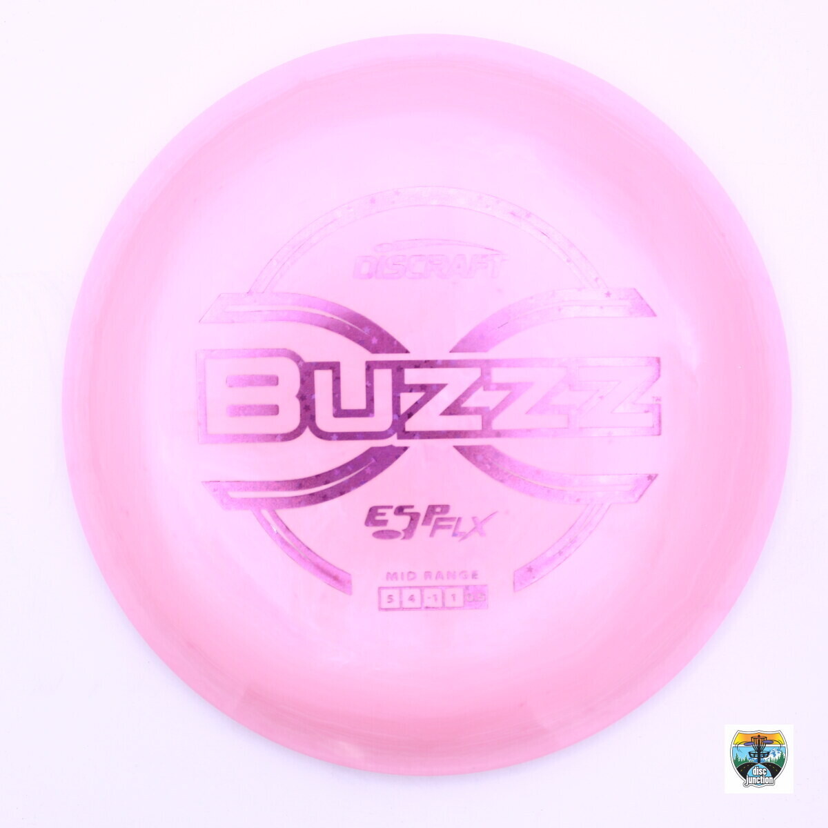 Discraft ESP FLX Buzzz, Manufacturer Weight Range: 177+ Grams, Color: Pink, Serial Number: 0001-1141