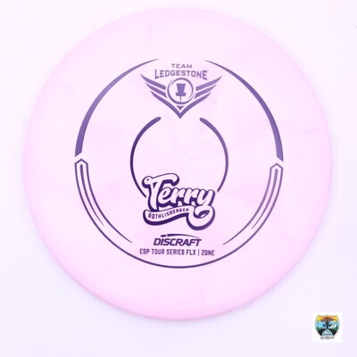 Discraft ESP FLX Zone Ledgestone 2023 Tour Series Terry Rothlisberger