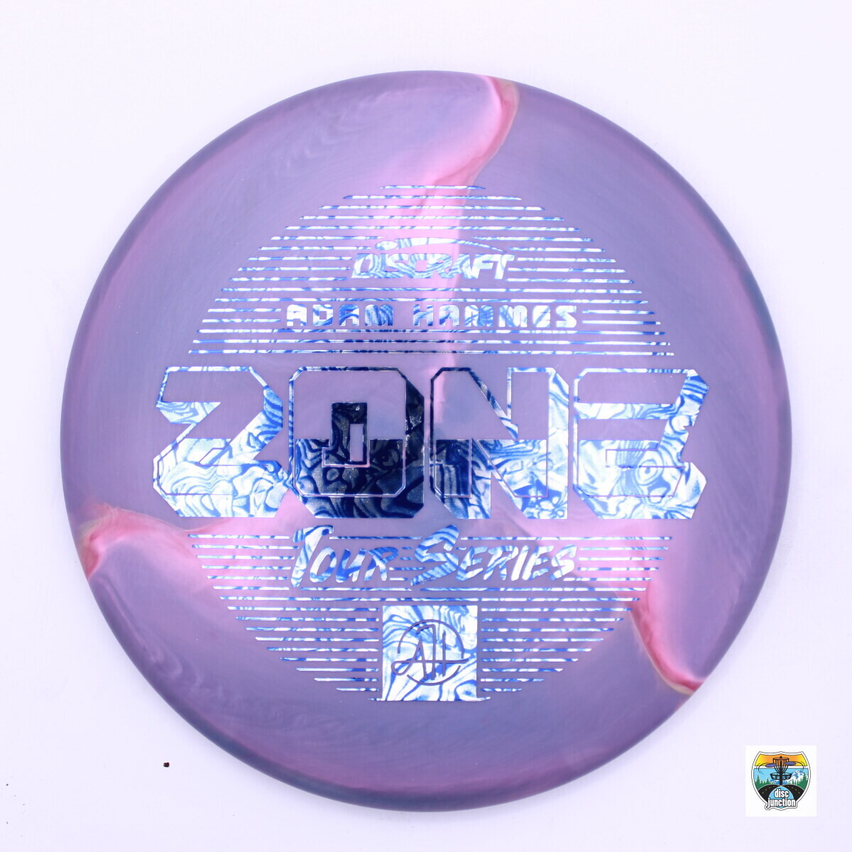 Discraft ESP Swirl Zone 2022 Tour Series Adam Hammes, Manufacturer Weight Range: 173-174 Grams, Color: Purple, Serial Number: 0001-1243