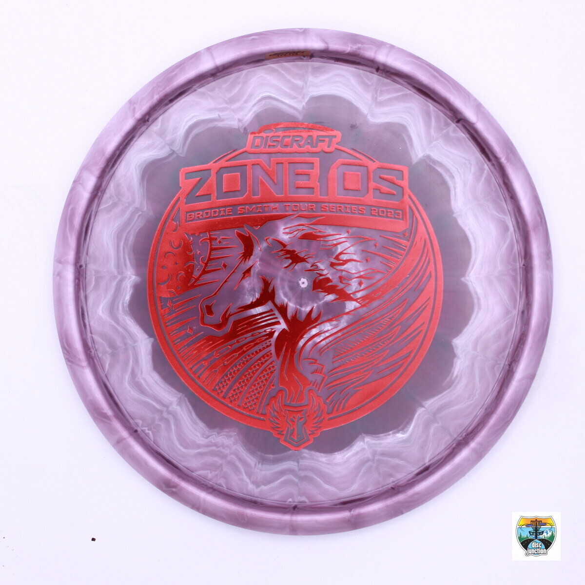 Discraft ESP Swirl Zone OS 2023 Tour Series Brodie Smith Bottom Stamp