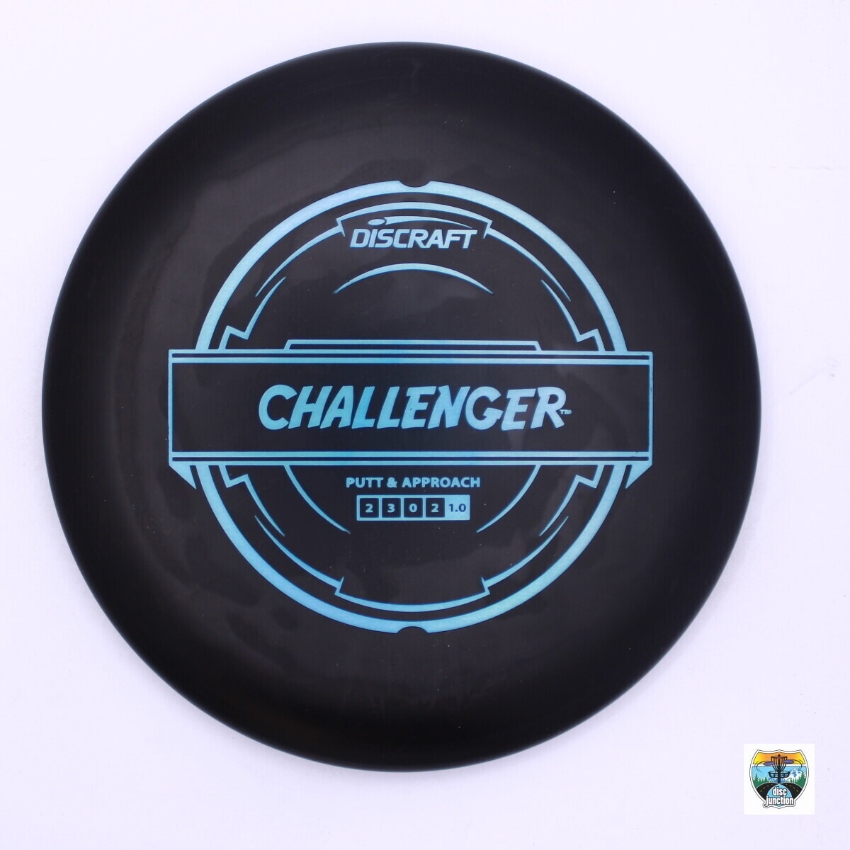 Discraft Putter Line Challenger, Manufacturer Weight Range: 170-172 Grams, Color: Black, Serial Number: 0001-0180