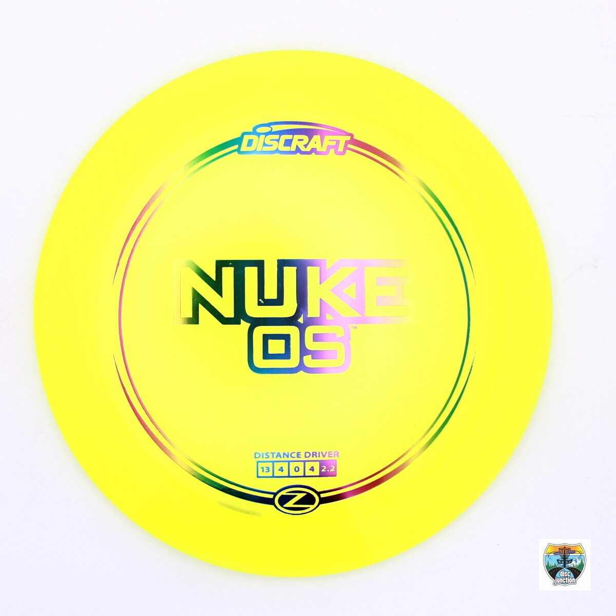 Discraft Z Line Nuke OS, Manufacturer Weight Range: 170-172 Grams, Color: Yellow, Serial Number: 0001-0599