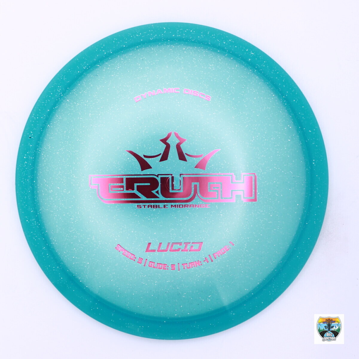 Dynamic Discs Lucid Truth, Manufacturer Weight Range: 177+ Grams, Color: Blue, Serial Number: 0002-0562