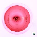 Dynamic Discs Lucid-Ice Orbit Enforcer, Manufacturer Weight Range: 173-176 Grams, Color: Red/White, Serial Number: 0035-0016