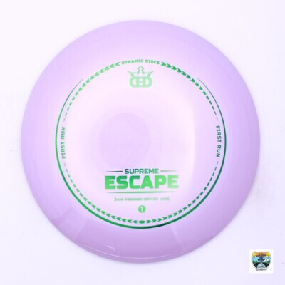 Dynamic Discs Supreme Supreme Escape First Run