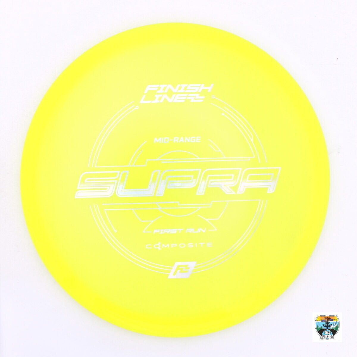Finish Line Composite Supra First Run, Manufacturer Weight Range: 177+ Grams, Color: Yellow, Serial Number: 0065-0012