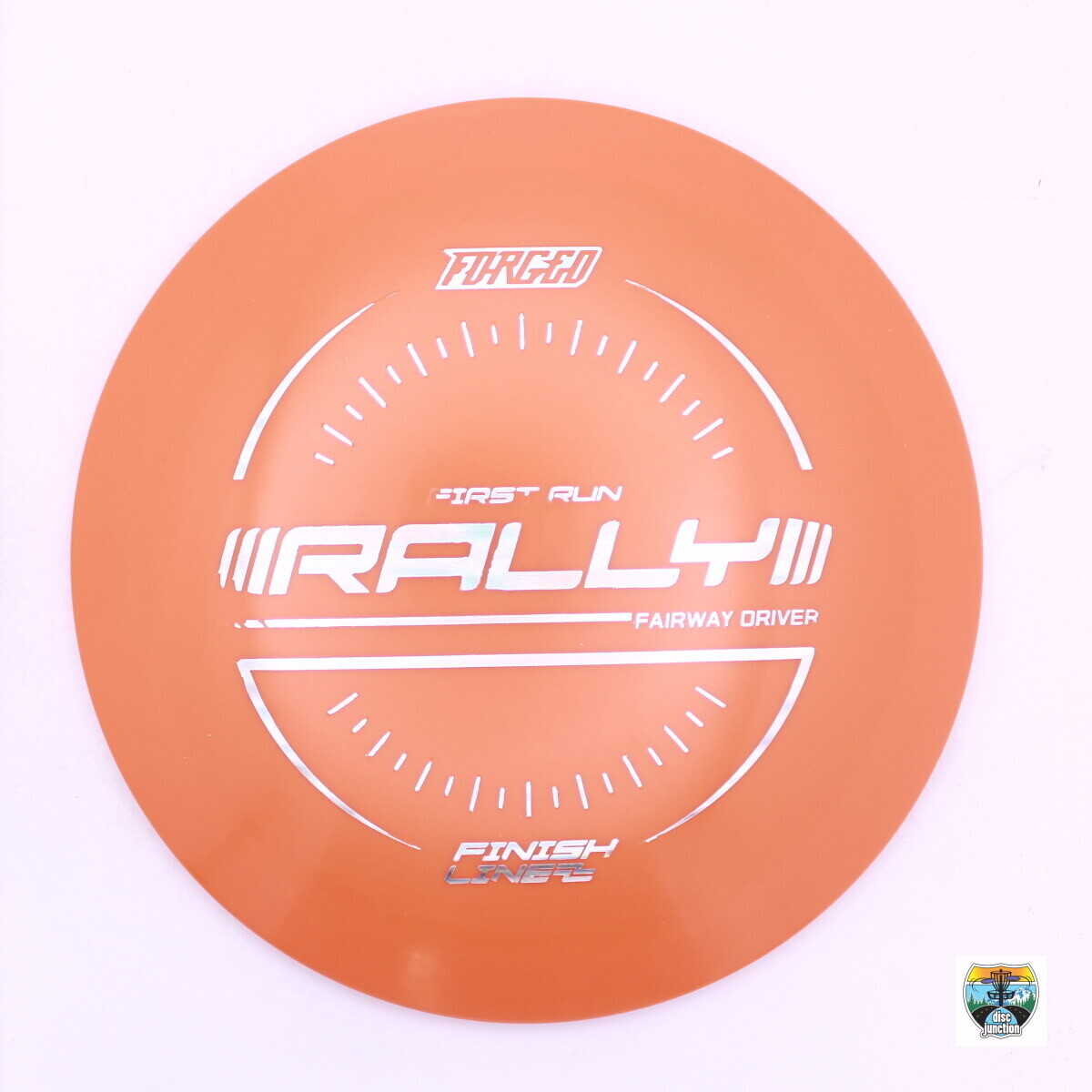 Finish Line Forged Rally First Run, Manufacturer Weight Range: 173-176 Grams, Color: Orange, Serial Number: 0065-0030