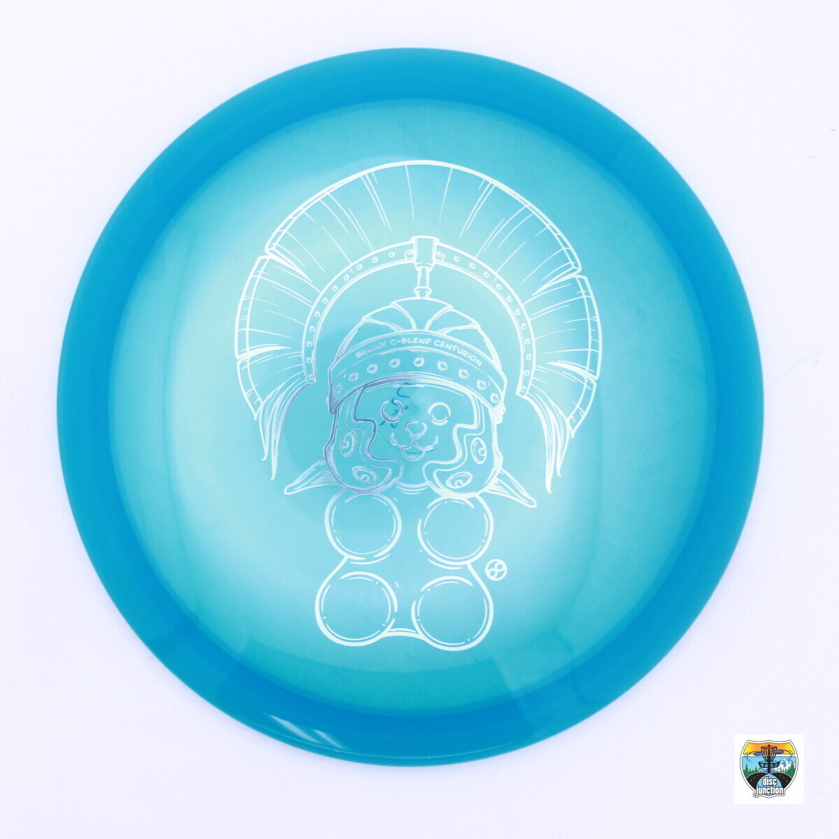 Infinite Discs Gummy C-Blend Centurion, Manufacturer Weight Range: 173-176 Grams, Color: Blue, Serial Number: 0029-0057