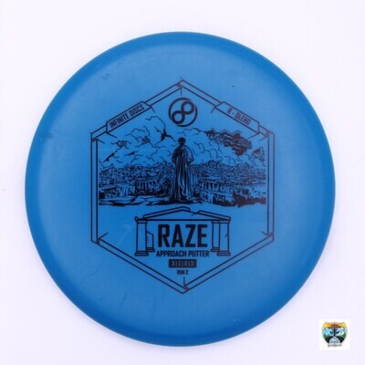 Infinite Discs R-Blend Raze, Manufacturer Weight Range: 173-176 Grams, Color: Blue, Serial Number: 0029-0131