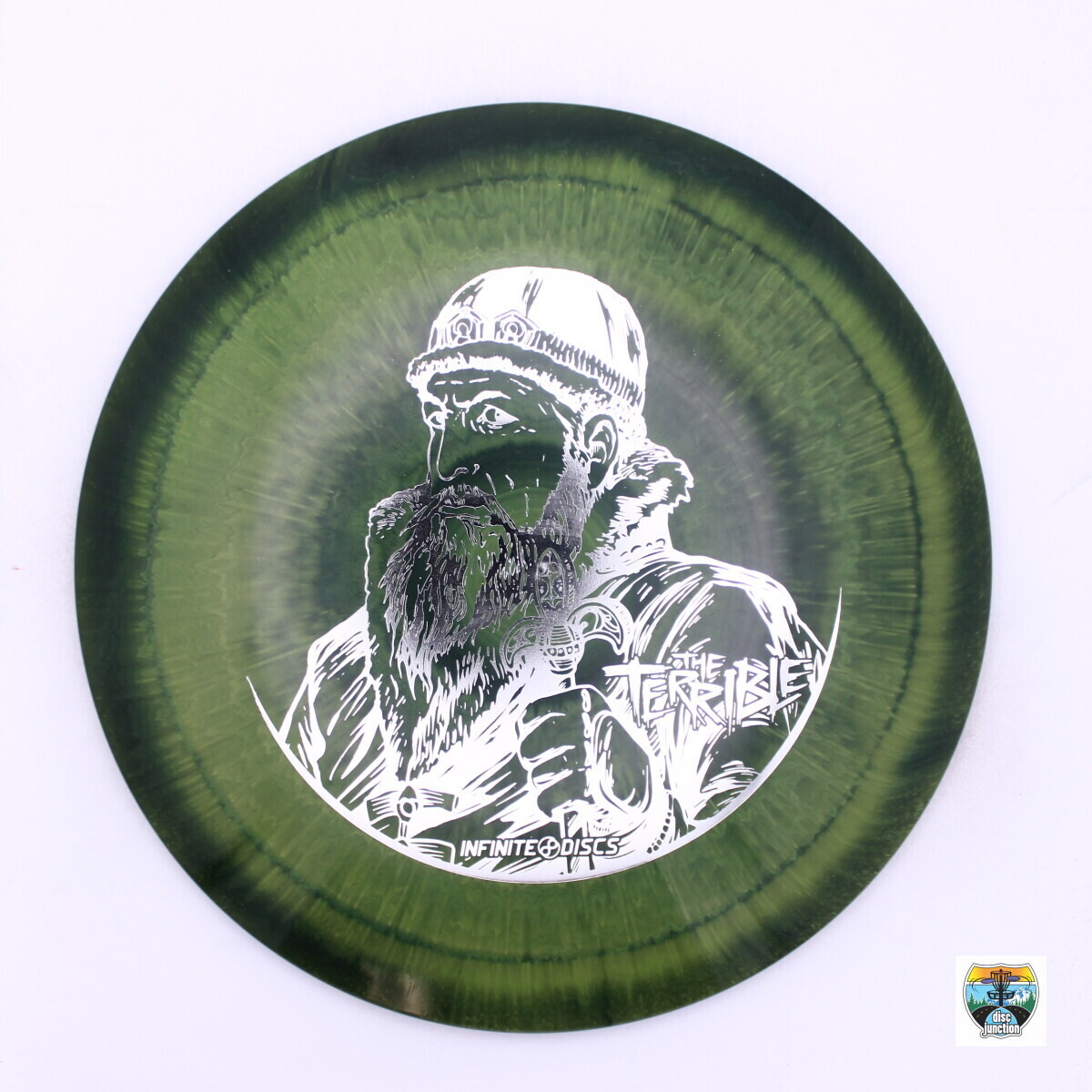 Infinite Discs Swirly S-Blend Czar, Manufacturer Weight Range: 173-176 Grams, Color: Green, Serial Number: 0029-0161