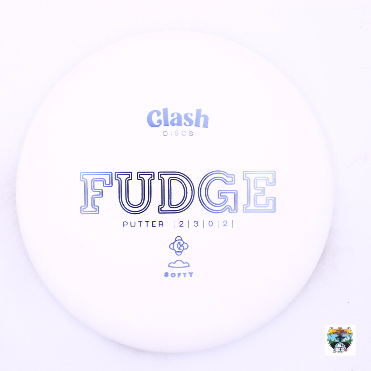 Clash Discs Softy Fudge, Manufacturer Weight Range: 170-172 Grams, Color: White, Serial Number: 0110-0006