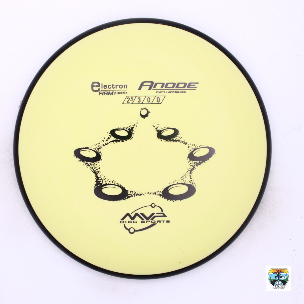 MVP Electron Firm Anode, Manufacturer Weight Range: 170-175 Grams, Color: Yellow/Black, Serial Number: 0061-0012