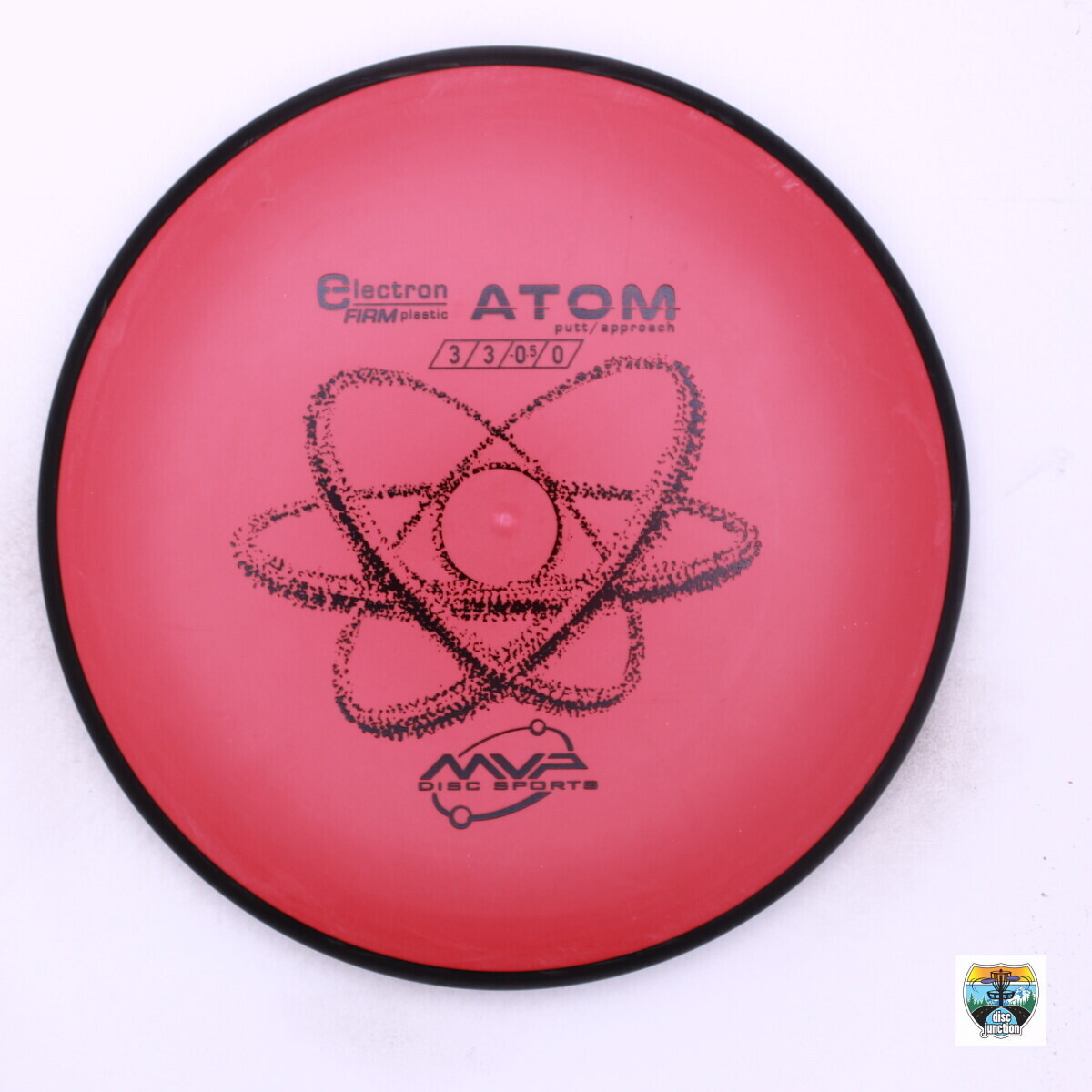 MVP Electron Firm Atom, Manufacturer Weight Range: 170-175 Grams, Color: Red/Black, Serial Number: 0015-0376