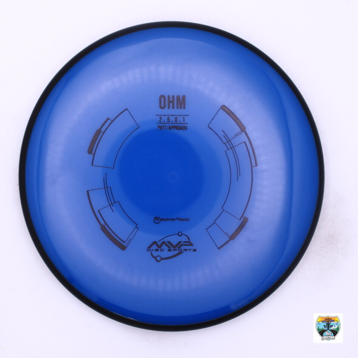 MVP Neutron Ohm, Manufacturer Weight Range: 170-175 Grams, Color: Blue/Black, Serial Number: 0036-0090