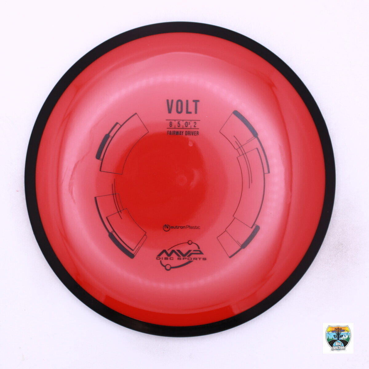 MVP Neutron Volt, Manufacturer Weight Range: 170-175 Grams, Color: Red/Black, Serial Number: 0015-0573