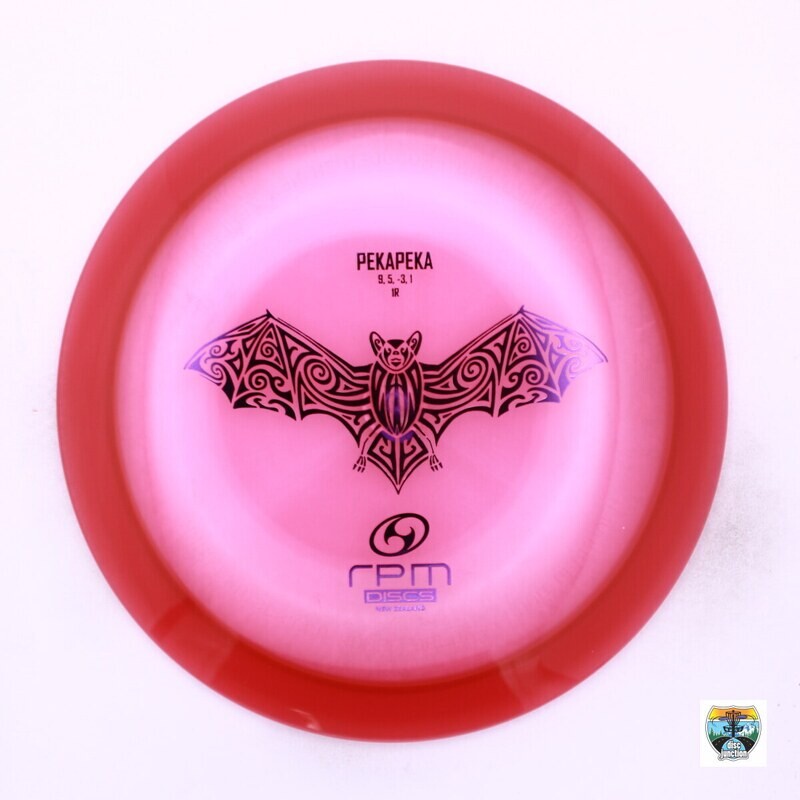 RPM Discs Cosmic Pekapeka, Manufacturer Weight Range: 173-176 Grams, Color: Red, Serial Number: 0009-0256