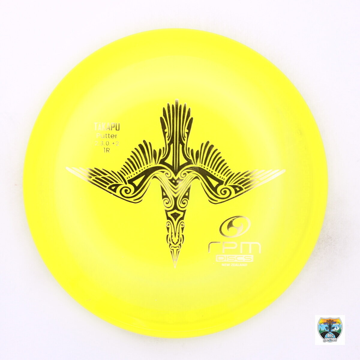 RPM Discs Cosmic Takapu, Manufacturer Weight Range: 170-172 Grams, Color: Yellow, Serial Number: 0009-0264