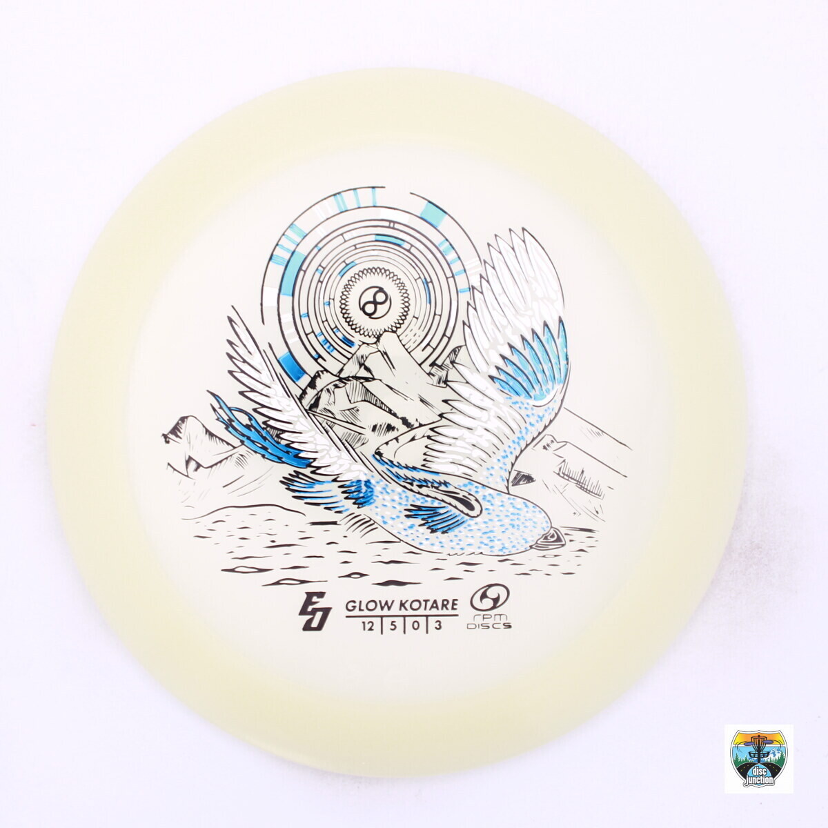 RPM Discs Glow Kotare Signature Series Eric Oakley, Manufacturer Weight Range: 173-176 Grams, Color: Glow, Serial Number: 0009-0326