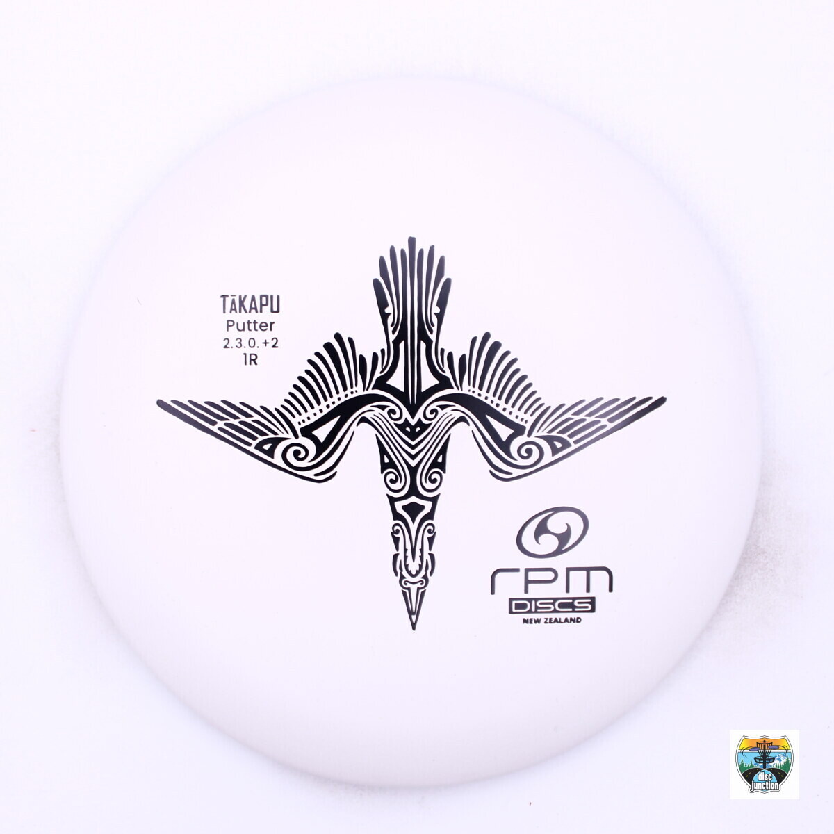 RPM Discs Strata Takapu, Manufacturer Weight Range: 173-176 Grams, Color: White, Serial Number: 0009-0344
