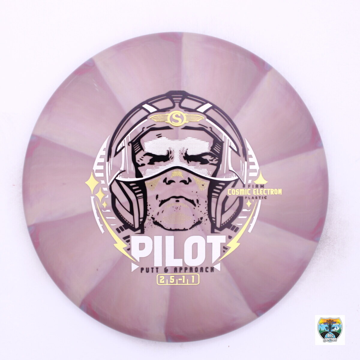 Streamline Cosmic Electron Firm Pilot, Manufacturer Weight Range: 170-175 Grams, Color: Purple, Serial Number: 0015-0760